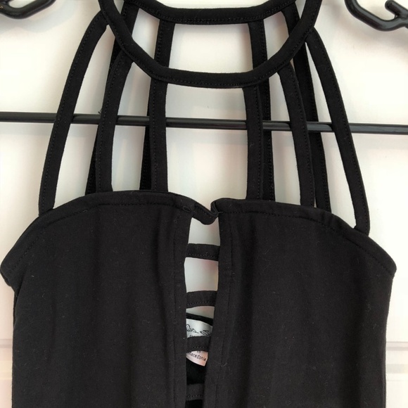 Mrs. Selfridge Black Cross Body Suit US 4 - Picture 2 of 3